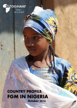 Country Profile: FGM in Nigeria (2016)
